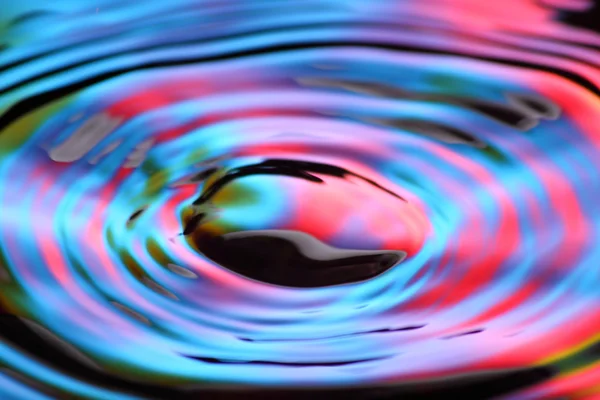 stock image Colorful water circles