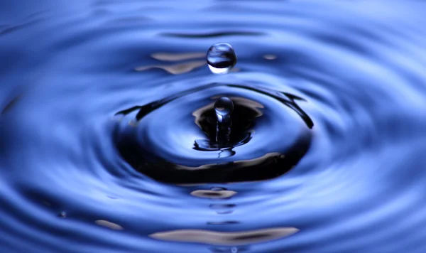 stock image Blue water drop