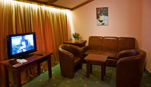 Habitación interior del hotel — Foto de Stock