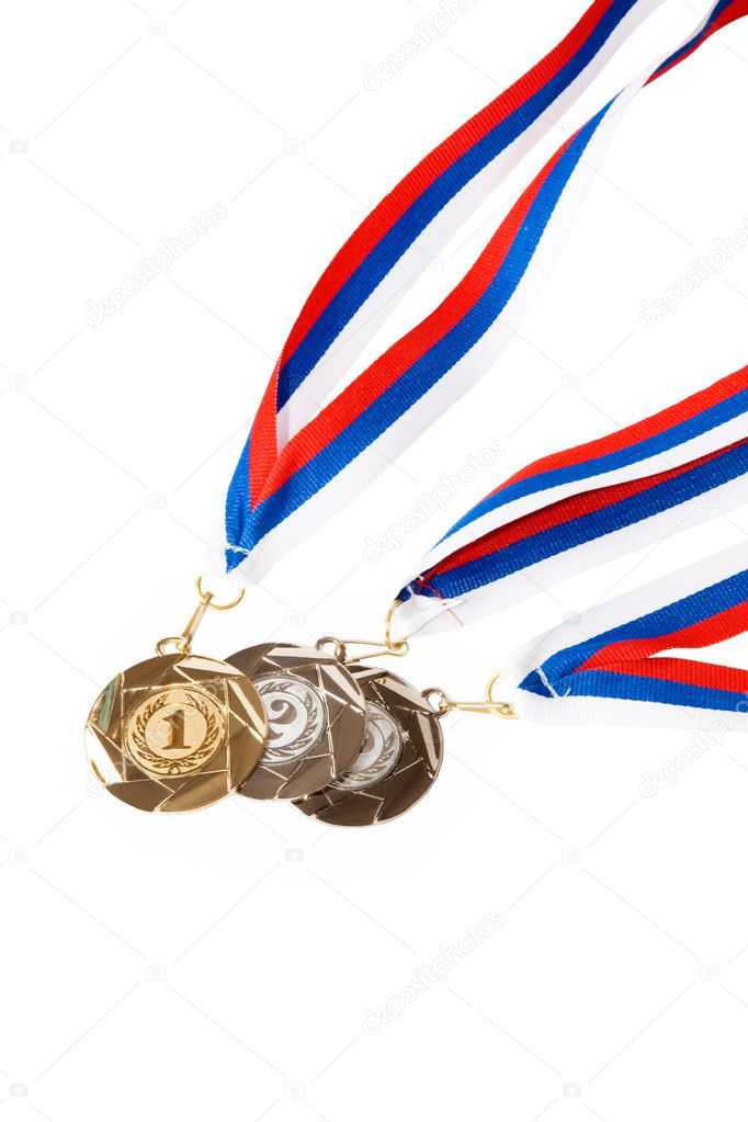 Gold, Silver, and Bronze Medals