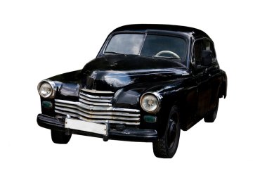 Old soviet car clipart