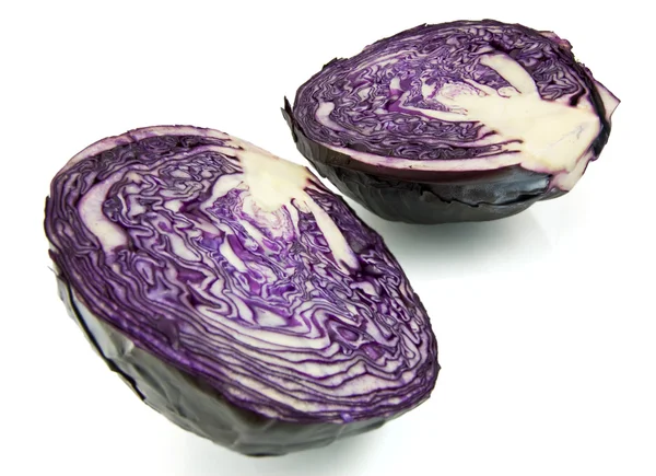 Cabbage isolated on the white background — Stock Photo, Image