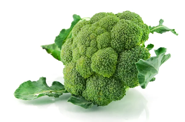 Isolated fresh green broccoli — Stock Photo, Image