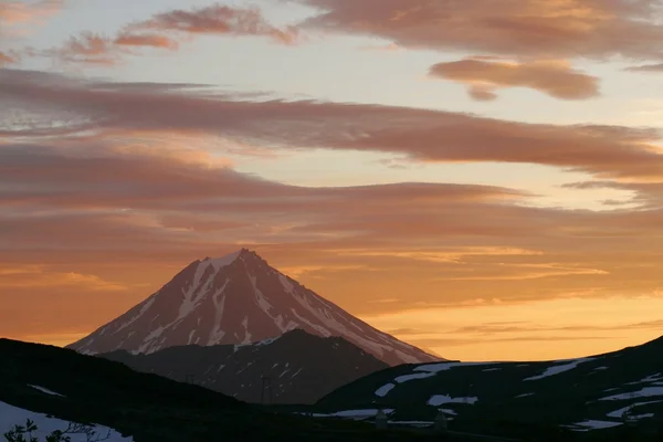 คามชัคก้า ภูเขาไฟ — ภาพถ่ายสต็อก