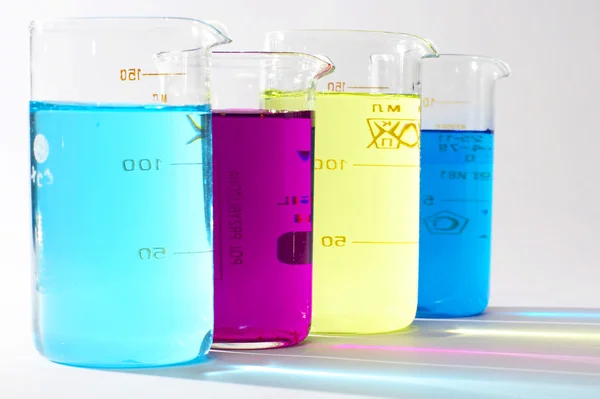 Colour liquids — Stock Photo, Image
