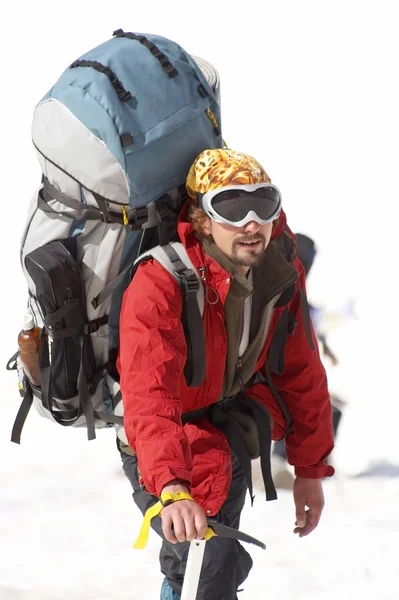 Hegymászó (alpinista) — Stock Fotó