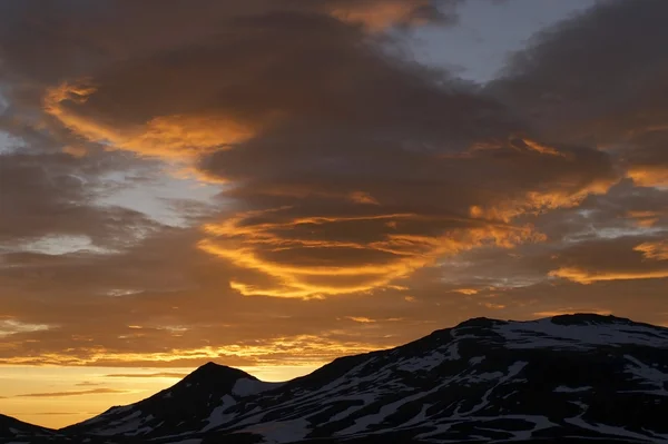 Sunset. Kamchatka. — Stock Photo, Image