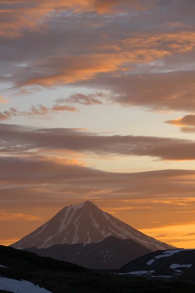 Kamchatka. Vulcão — Fotografia de Stock