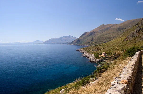 stock image Mediterranean sea Riserva dello Zingaro