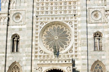 Duomo of Monza facade clipart