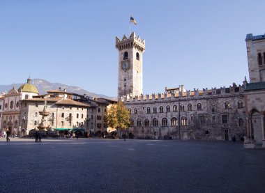 Trento Piazza Duomo clipart