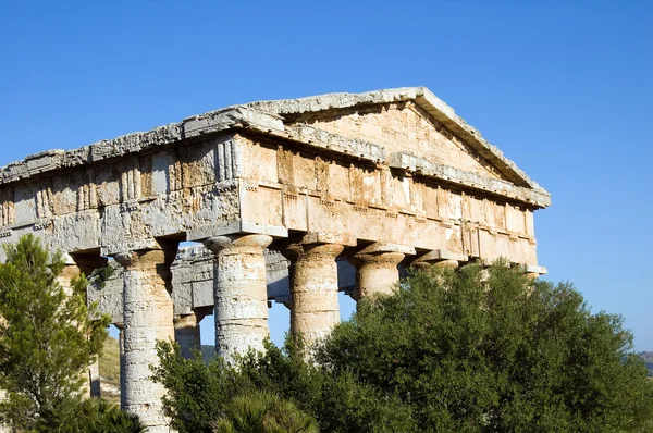 Tempio di Segesta, meravigliosa Sicilia — Foto Stock