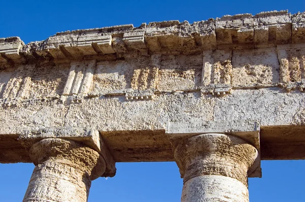 Segesta templom, csodálatos Szicília — Stock Fotó