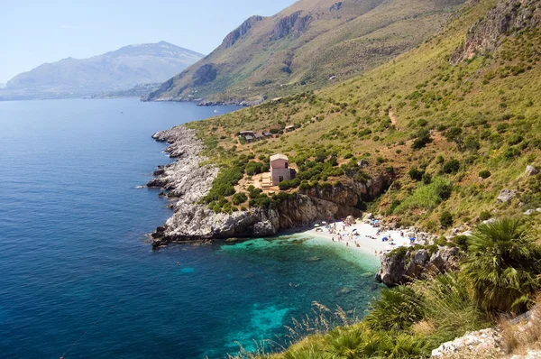 stock image Mediterranean sea Riserva dello Zingaro