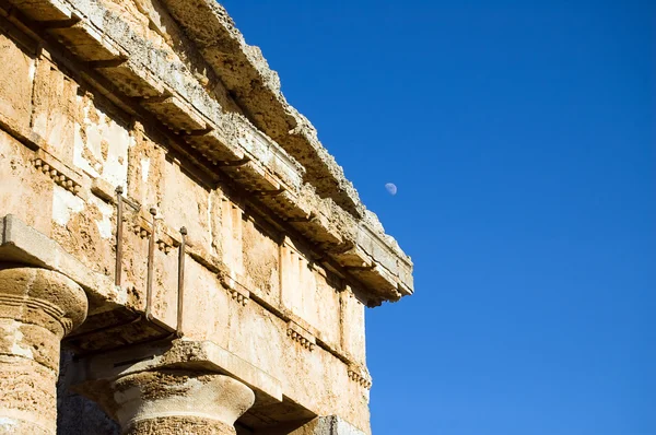 Segesta Tapınağı, harika Sicilya — Stok fotoğraf