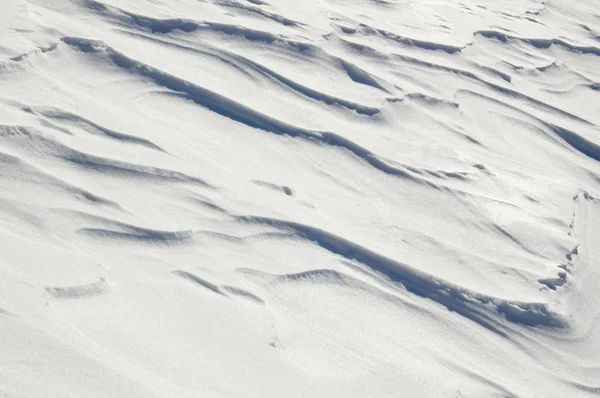Snöiga öken område — Stockfoto