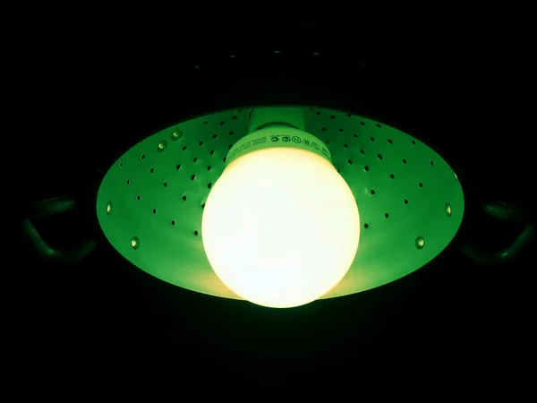 Lámpara de flujo verde —  Fotos de Stock