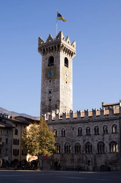 Trento torre civica特伦托托西维卡 — 图库照片