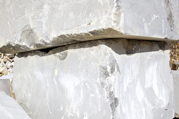 白い大理石のブロック — ストック写真