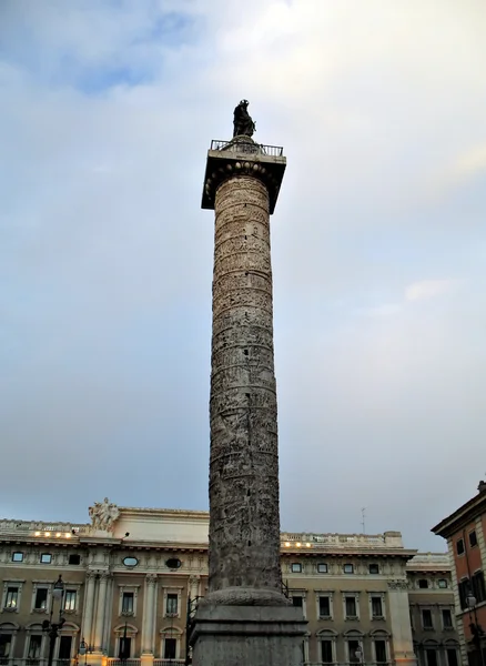 Roma Piazza Colonna Jogdíjmentes Stock Képek