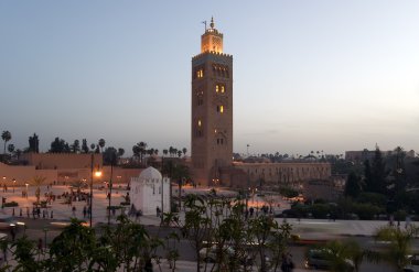 Marrakesh Koutoubia Minaret clipart