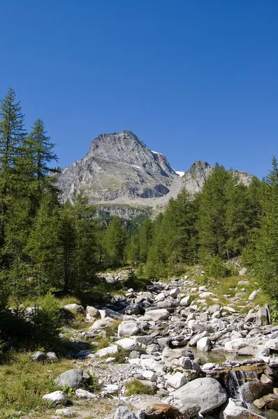 "塞拉利昂"山和阿尔卑斯 Veglia — 图库照片