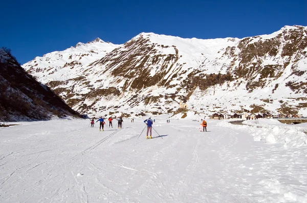 Langlauf ski-park — Stockfoto