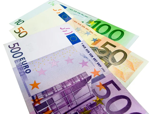 Billetes - euro — Stok fotoğraf