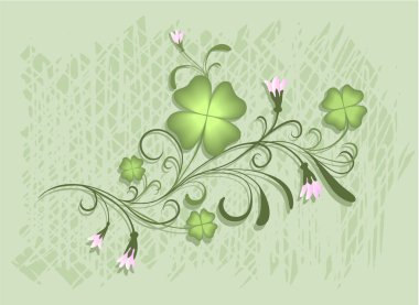 Clover backgrouond clipart