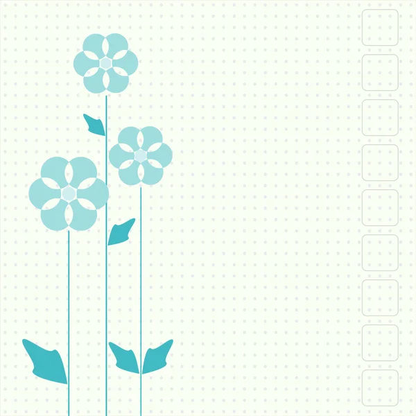 花卉背景 — 图库矢量图片