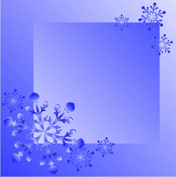 Fond d'hiver vectoriel — Image vectorielle