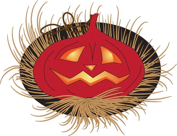 La citrouille d'Halloween — Image vectorielle