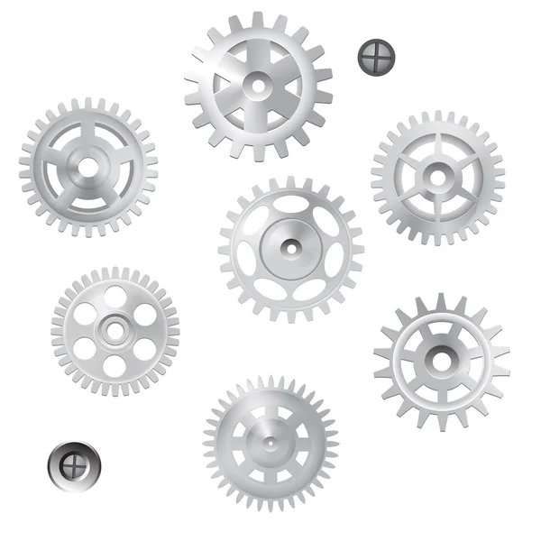 stock vector Gear set