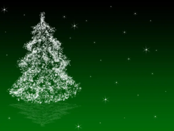 Αφηρημένη Χριστούγεννα δέντρο — Φωτογραφία Αρχείου