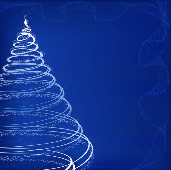 Αφηρημένη Χριστούγεννα δέντρο — Διανυσματικό Αρχείο