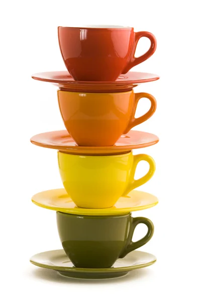 Kleur cups — Stockfoto
