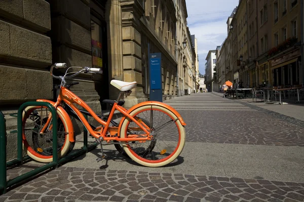 stock image Bike in the city