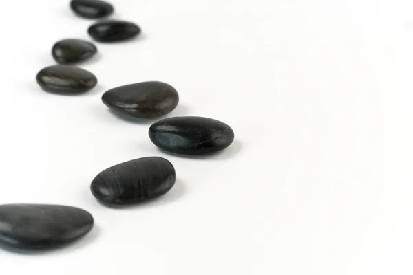 Eight pebbles — Stock Photo, Image
