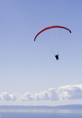 Parachuting clipart