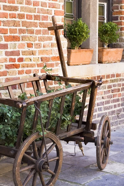 Stock image An old cart