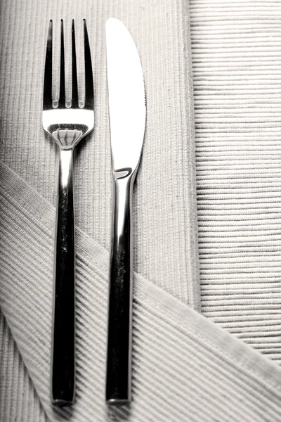 stock image Knife and fork