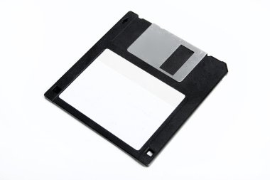 Floppy disk isolated on white clipart