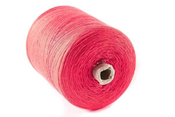 Фиолетовое вязание нитки — стоковое фото