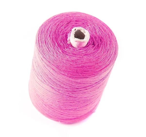 Lavorare a maglia viola un filo — Foto Stock