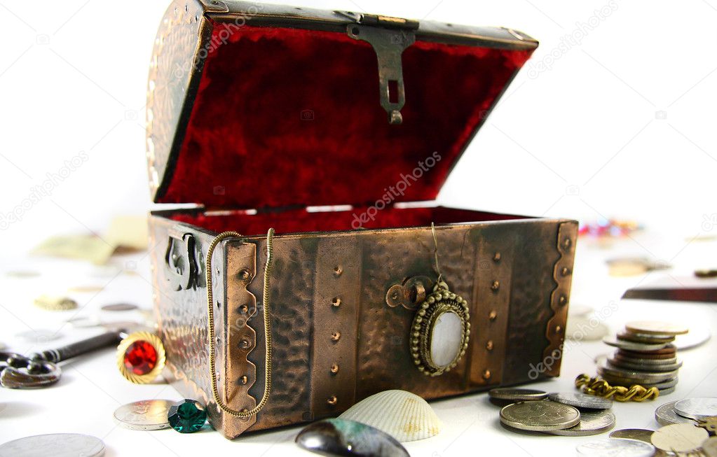 Chest with treasures