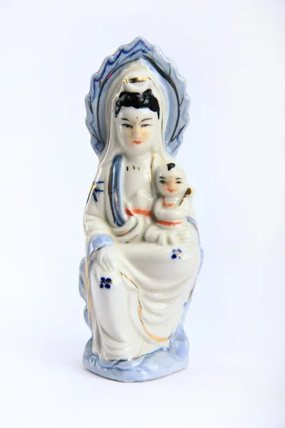 stock image Ceramic Chinese figurine