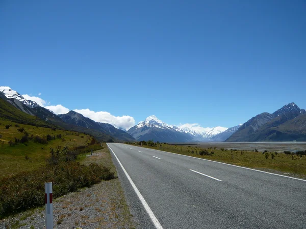 Mt Cook in Nuova Zelanda — Foto Stock