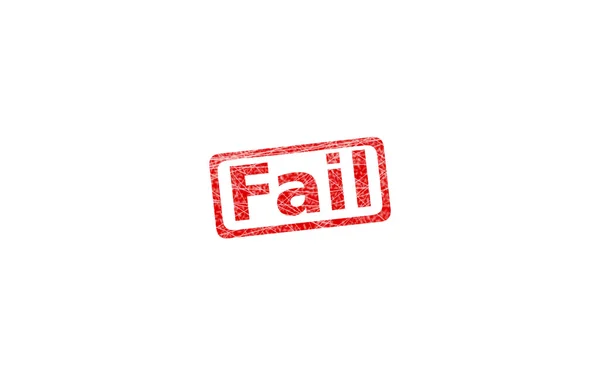Fail Stempel — Stockfoto