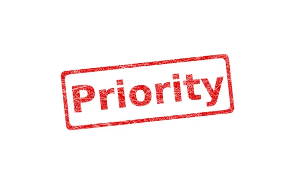 Priority Stamp — Stock Photo, Image