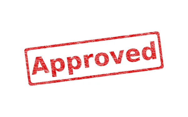 Approved Stamp Royalty Free Stock Photos